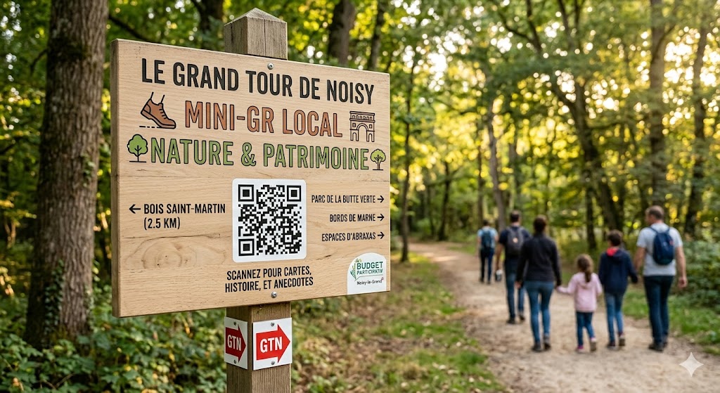Le Grand Tour de Noisy "Mini-GR" Nature & Patrimoine