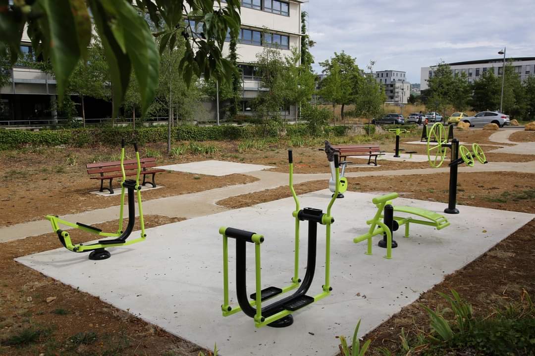 Création aire de street workout